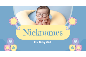 nicknames for baby girl, names for girls