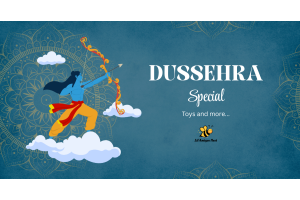 dussehra 2025, ramayana toys, krishna toys, ganesha soft toy