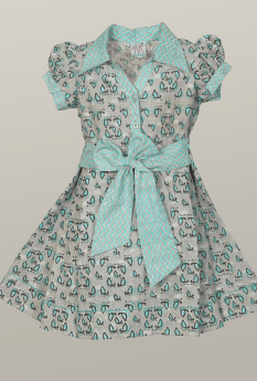 Masumi-Ducks Collared Dress