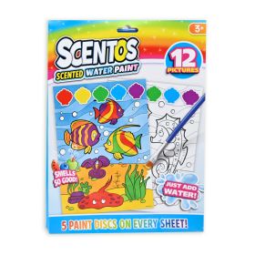 SCENTOS MAGIC PAINTING PICTURES, 12 sheets