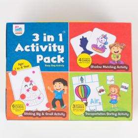 My House Teacher-3 in 1 Activity Bundle Set 1 for babies and toddlers