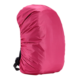 KARBD Rain Cover & Dust Protection Cover for School Bags Laptop Backpacks - Dark Pink