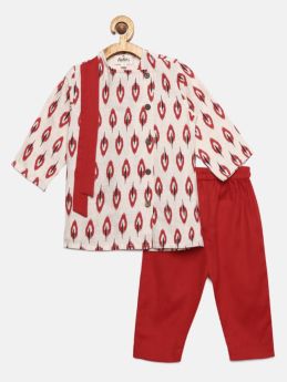 Tutus by Tutu-Ikat Print Kurta Pyajama