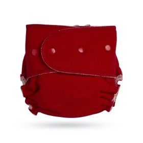 Tickles Explorer Barbados Red-  Plush Cotton Velour Diaper