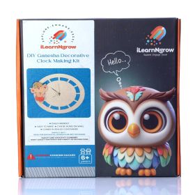 I Learn n Grow-DIY Ganesha Decorative Clock Making Kit