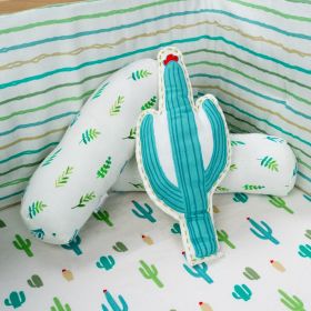 TINY SNOOZE-Organic Throw Cushion- Cactus