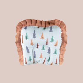 TINY SNOOZE-Organic U-Pillow-Trees