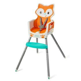 Infantino Grow-With-Me 4-in-1 Convertible Hight Chair Fox 6 to 36 Months
