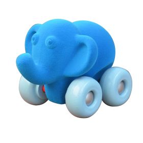 Rubbabu-Elephant With Yellow Wheels (0 to 10 years) 