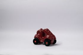 Rubbabu-Little Fire Engine Painted (0 to 10 years) 