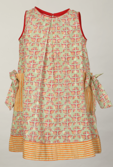 Masumi-Snail Dress with Pocket Bow