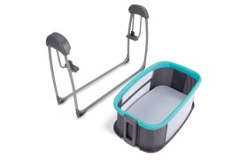 Mastela Bassinet Deluxe 4 in 1 Bassinet Blue Birth+ to 12M-8903