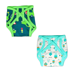 Kindermum-Combo of 2 nappies - Transport Combo