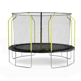 Plum 14ft Wave Springsafe Trampoline and Enclosure