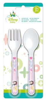 Stor 2 Pcs Pp Cutlery Baby Set Little Princess