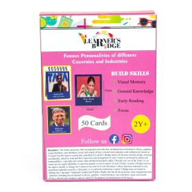 Learnersbridge-Flash Cards Famous Personalities