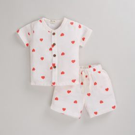 Cot and Candy-Short Sleeve T- Shirt With Shorts