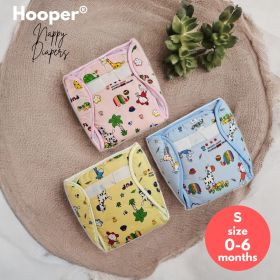 Hooper-Set of 3 Cartoon Net Diaper by Hooper - 537 S Combo P6