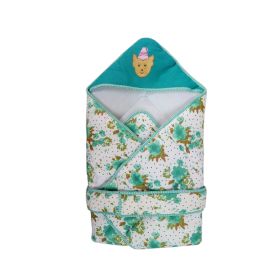 Love Baby-Love Baby Superfine Cotton Bath Dryrobe - 565 Sea Green P3