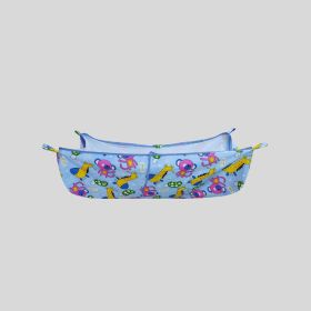 Hooper-Hooper Cradle Cloth for kids with Soft net - 572 Blue P8