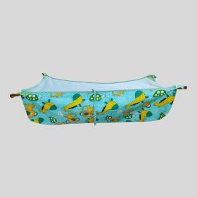 Hooper-Hooper Cradle Cloth with Soft net - 572 Green P8