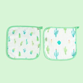 TINY SNOOZE-Organic Washcloths (Set of 2)-Go Green