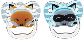 Dr. Brown's PreVent Printed Shield Soother - Stage 1, Pack of 2 - PV12015-SPX