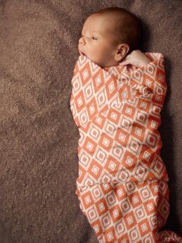 Super Soft Premium 100% Cotton Mulmul Swaddle Ikat Magic Swaddle Set- Pack of 3
