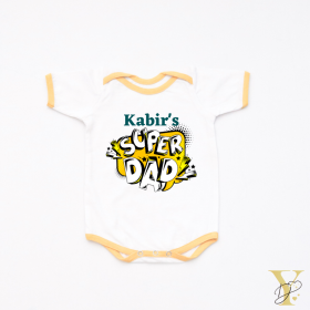 Yellow Doodle-Superdad Bodysuit