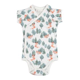 ItsyBoo-HALF SLEEVE KIMONO CRAFTY FOX-New Born