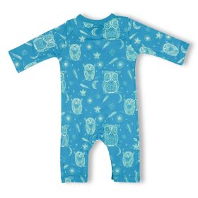 ItsyBoo-FULL SLEEVE ROMPER HOOT HOOT OWL