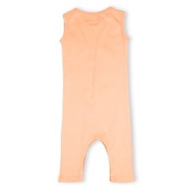 ItsyBoo-SLEEVELESS ROMPER CORAL BLUSH