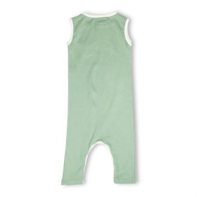 ItsyBoo- SLEEVELESS ROMPER SAGE GREEN