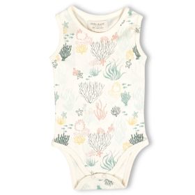 ItsyBoo-SLEEVELESS ONESIE UNDER WATER WORLD-New Born