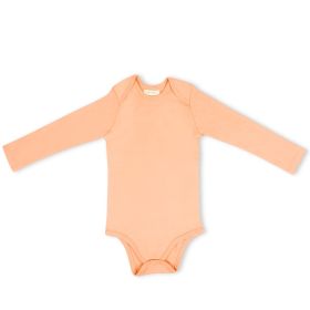 ItsyBoo-FULL SLEEVE ONESIE CORAL BLUSH-New Born