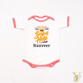 Yellow Doodle-Super Hero Bodysuit-0-6 Months
