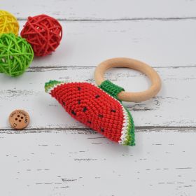 Love Crochet Art-Watermelon Crochet Rattle