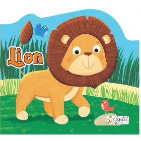 Animals Shaped Board Books - Lion