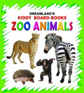 Dreamland-Kiddy Board Book - Zoo Animals