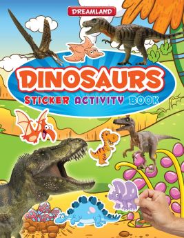 Dreamland Publications-Sticker Activity Book - Dinosaurs