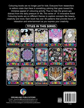 Dreamland-Patterns- Colouring Book for Adults