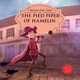 Wonderhouse-5 Minutes Fairy tales Piped Piper of Hamelin: Abridged Fairy Tales For Children (Padded Board Books)