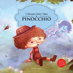 Wonderhouse-5 Minutes Fairy tales Pinocchio: Abridged Fairy Tales For Children (Padded Board Books)