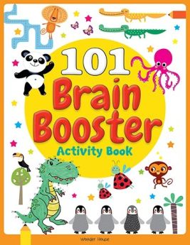 Wonderhouse-101 Brain Booster Activity Book: Fun Activity Book For Children
