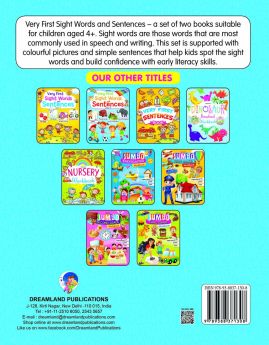 Dreamland-Very First Sight Words Sentences Level 2