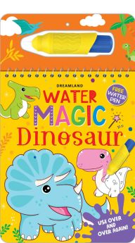 Dreamland Publications-Water Magic Dinosaur- With Water Pen - Use over and over again