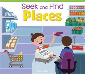 Wonderhouse-Seek And Find - Places : Early Learning Board Books With Tabs