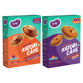 Early Food-Pack of 2- Almond Choco & Dry Fruits Katori Cake Mix