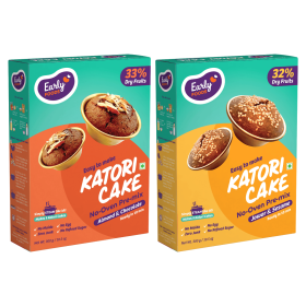 Early Food-Pack of 2- Almond Choco & Jowar Sesame Katori Cake Mix