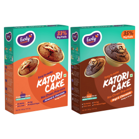 Early Food-Pack of 2- Almond Choco & Ragi Choco Katori Cake Mix